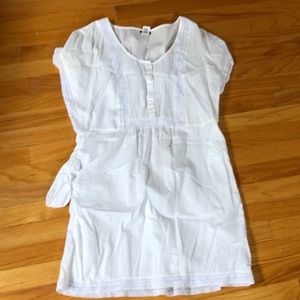 White jcrew dress